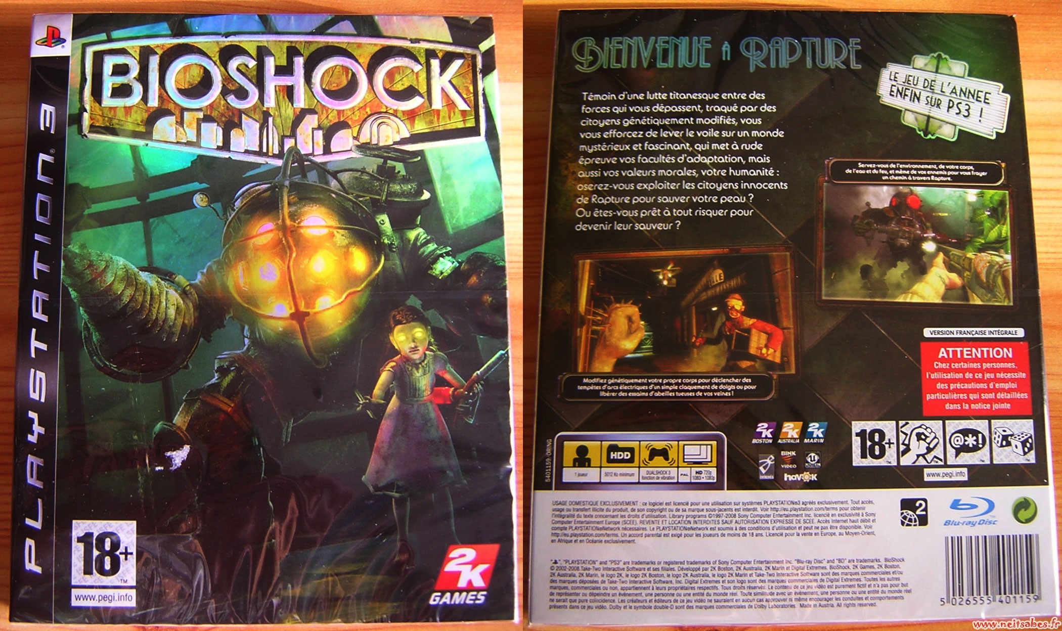 Achat - Bioshock (PS3)