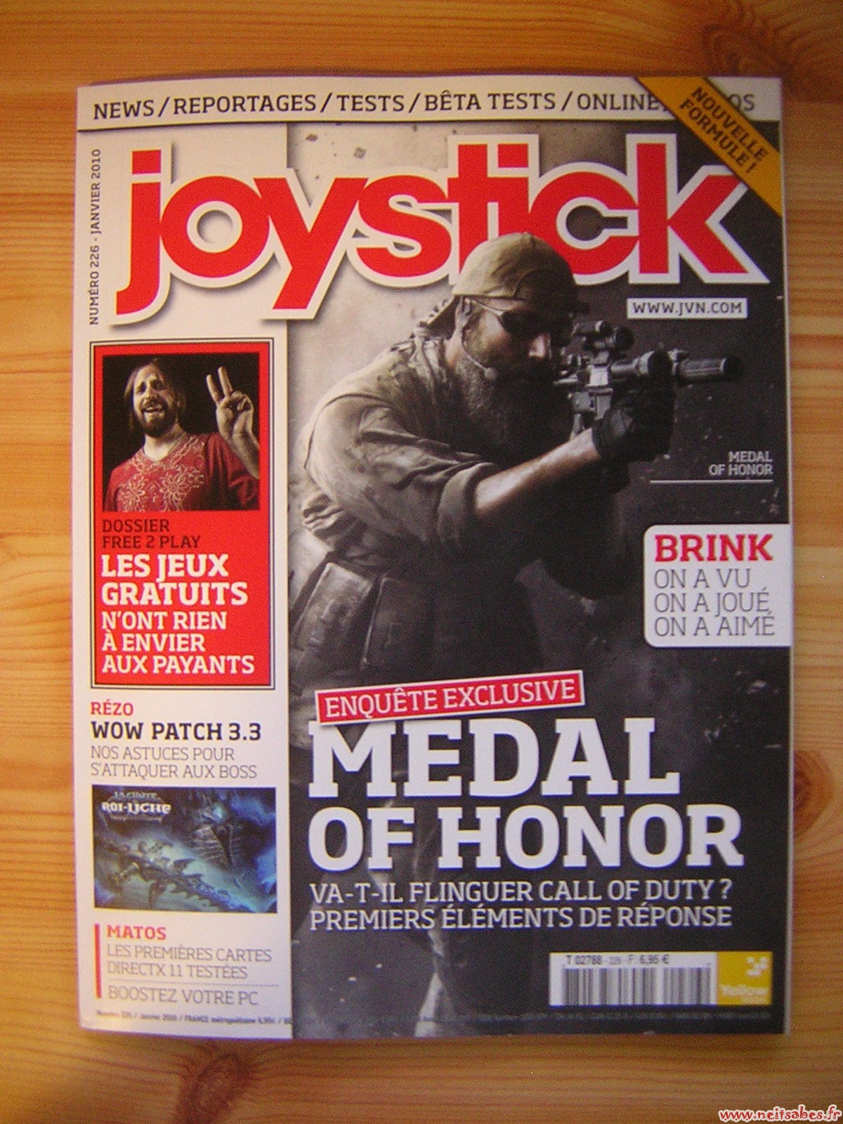 Achat - Joystick (janvier 2010)