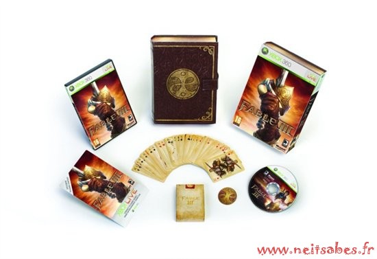 Humeur - Fable 3 en collector sur Xbox 360 et en dématérialisé sur PC