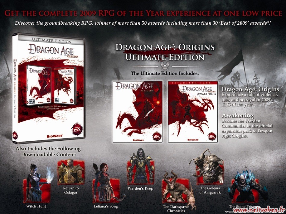 Dragon Age 2 (PC PS3 X360) : l'édition Signature au prix de la standard !