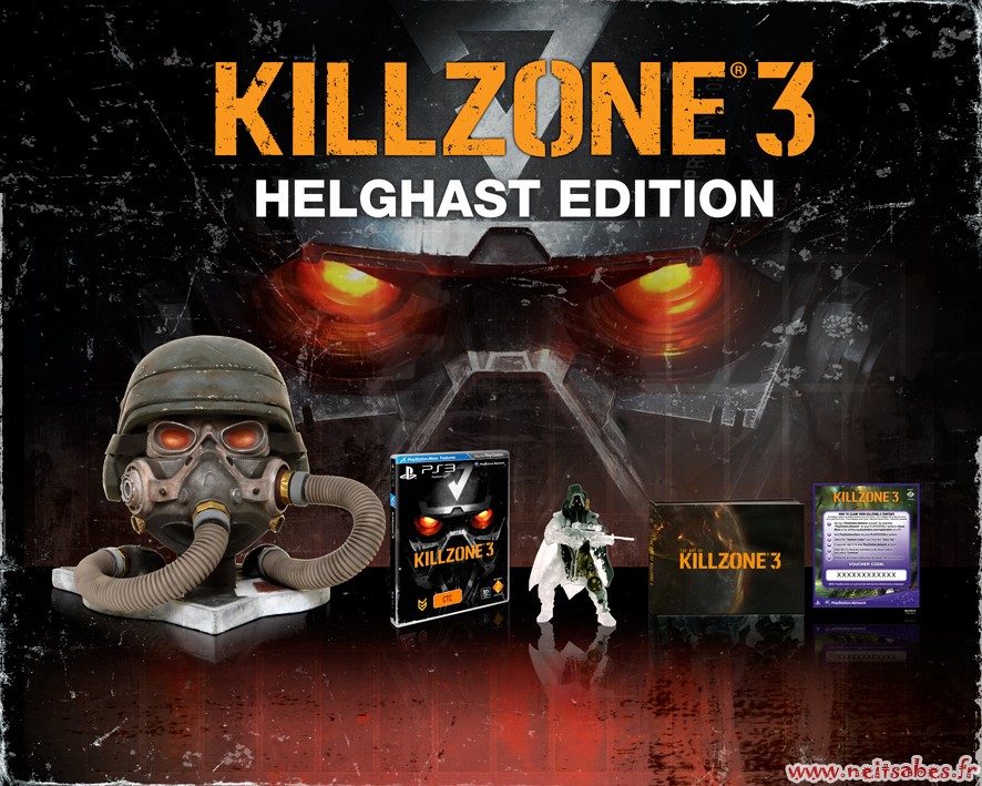 Killzone 3 : l'édition collector et l'édition Helghast dévoilées ! (PS3)