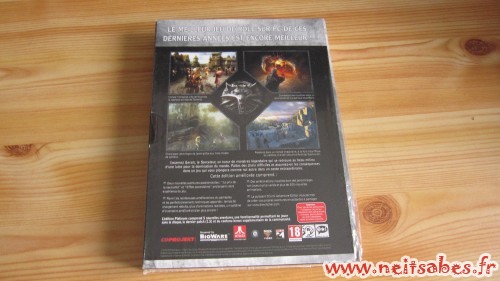 Déballage - The Witcher Enhanced Edition Platinum (PC)
