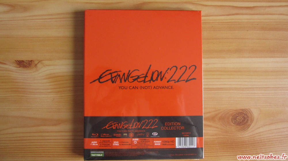 C'est arrivé ! - Evangelion 2.22 You Can (Not) Advance (Blu-Ray)