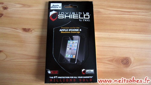 C'est arrivé ! - Invisible Shield iPhone 4