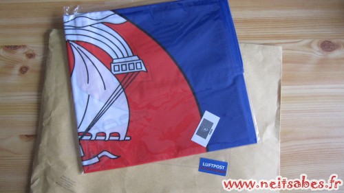 C'est arrivé ! - Drapeau de la ville de Paris.