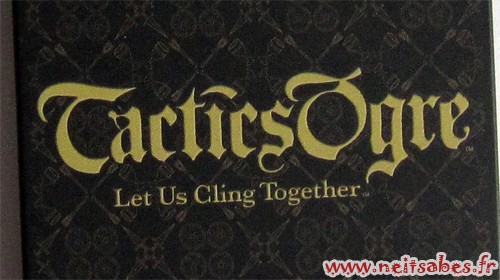 Déballage - Le jeu de tarot de Tactics Ogre
