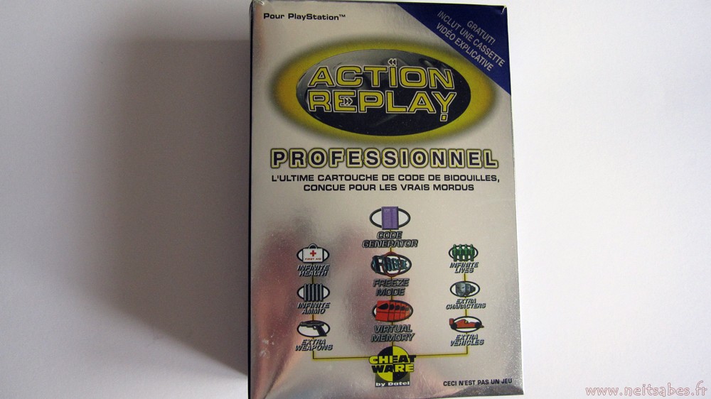 Rétro Déballage - Action Replay Professionnel (Playstation)