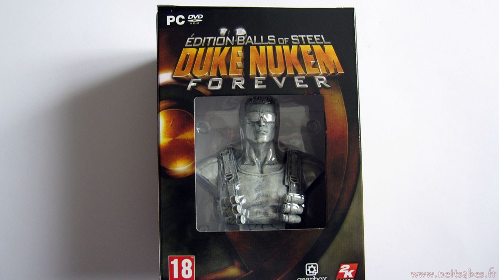 Déballage - Duke Nukem Forever Collector Balls Of Steel Edition.