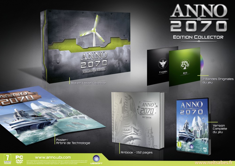Pre-commande - Anno 2070 en version collector (PC)