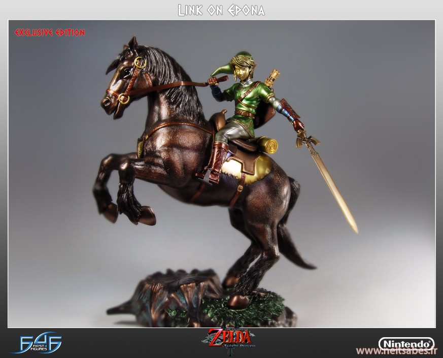 First 4 Figures propose des figurines magnifiques de Zelda !