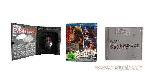 C'est arrivé ! - Amy Winehouse et souris Kana de Steelseries.