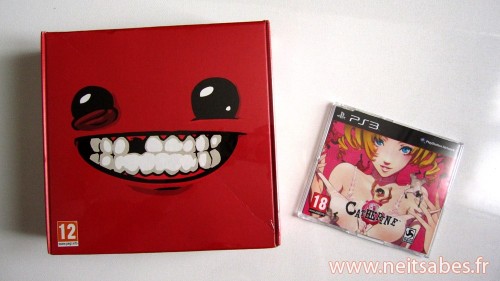 C'est arrivé ! - Super Meat Boy Ultra Rare Edition (PC) et Catherine (PS3)