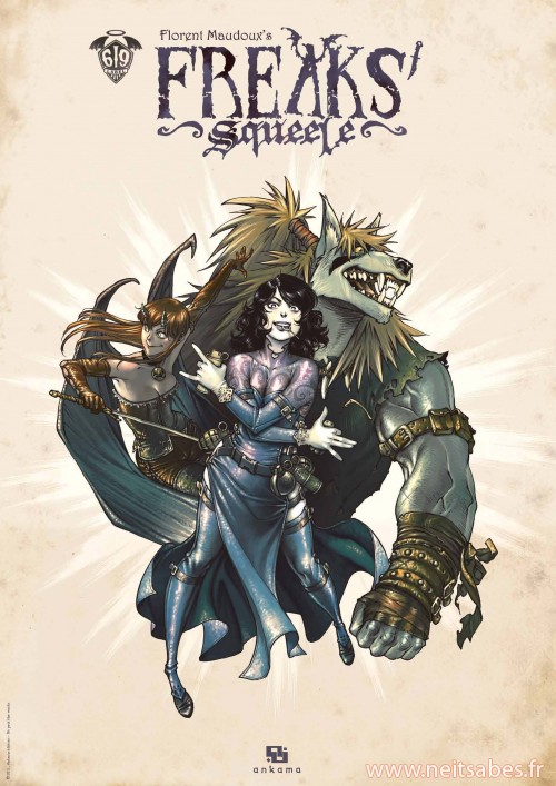 Concours #12 - Gagnez un poster collector de Freaks Squeele !