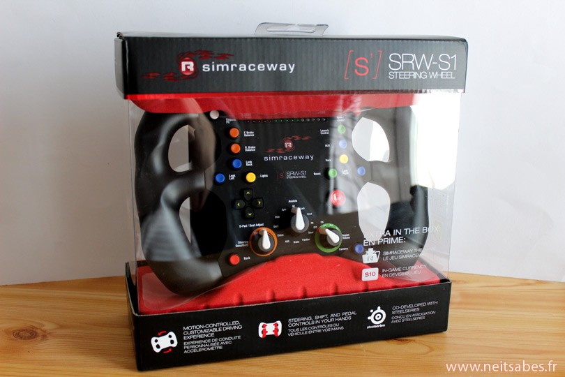 C'est arrivé ! - Volant SteelSeries Simraceway SRW-S1 pour PC