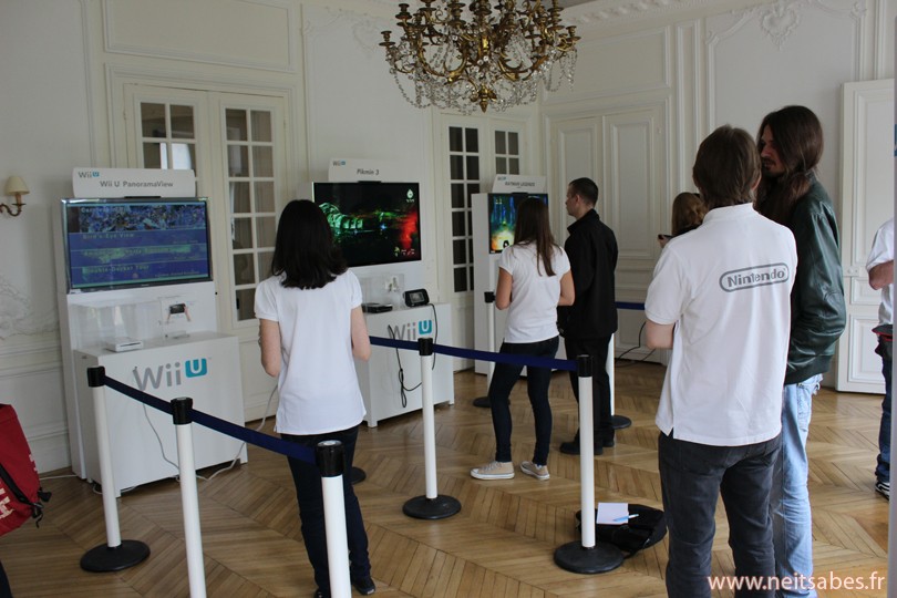 J'ai joué à la Wii U !