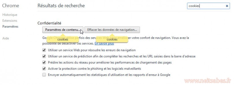 Résoudre l'erreur 324 "aucune donnée reçue" de certains sites sous Chrome (comme Izneo).