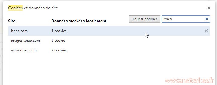 Résoudre l'erreur 324 "aucune donnée reçue" de certains sites sous Chrome (comme Izneo).