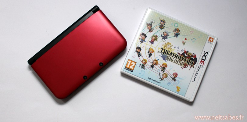 C'est arrivé ! - Nintendo 3DS XL + Theatrhythm Final Fantasy (+ chargeur loilol)