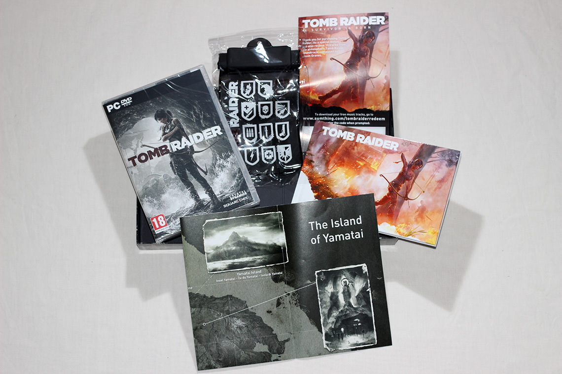 Déballage - Tomb Raider édition collector Survival Kit (PC) (11)