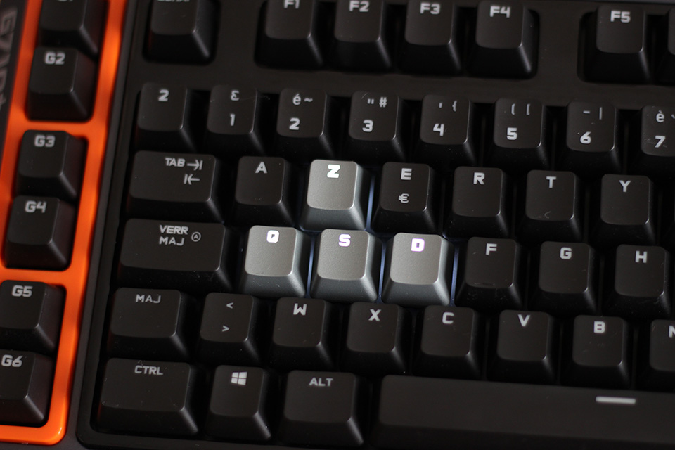 Présentation du clavier mécanique gamer de Logitech, le G710+ (4)