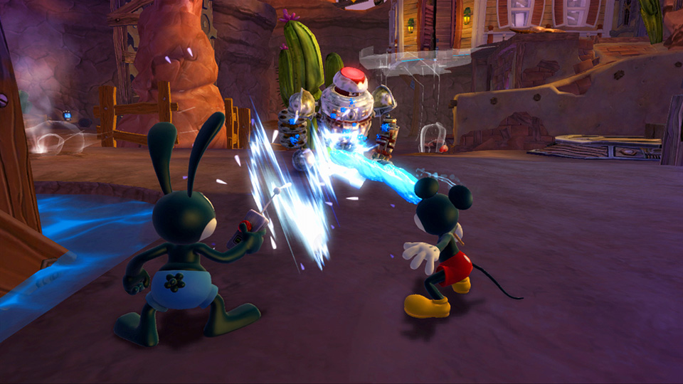 Test Epic Mickey  le retour des héros. (2)