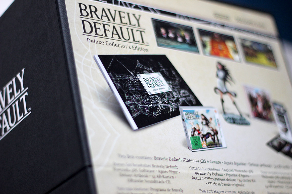 Déballage - Bravely Default Édition Collector (3DS) (1)