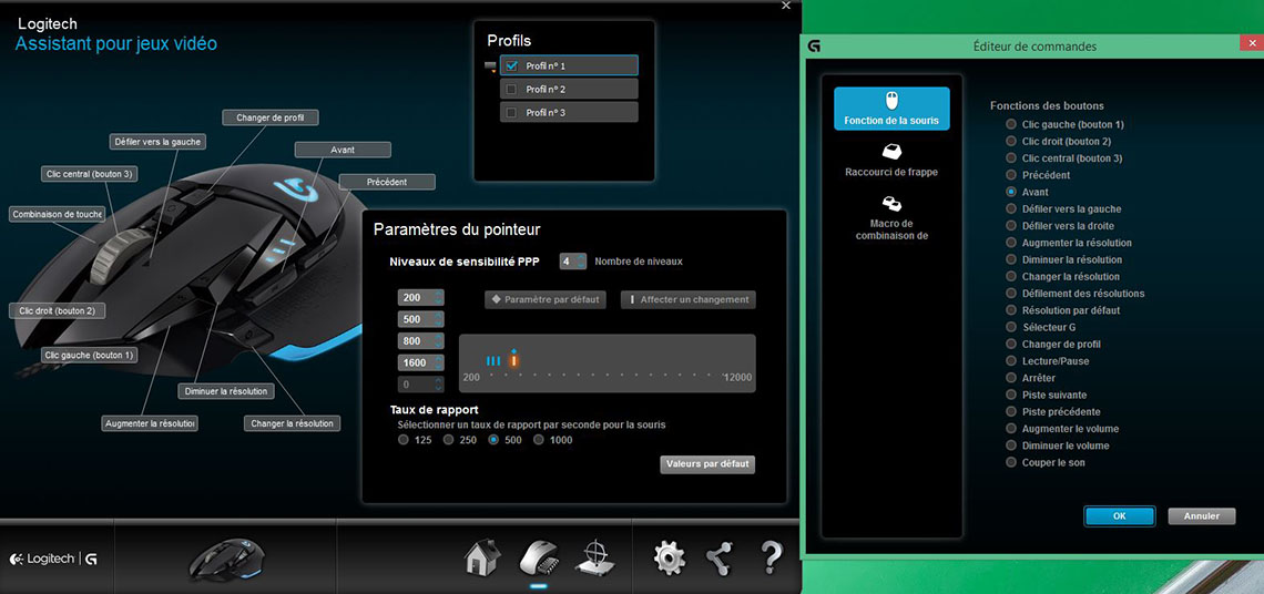 Test - Souris Logitech G502 Proteus Core (3)