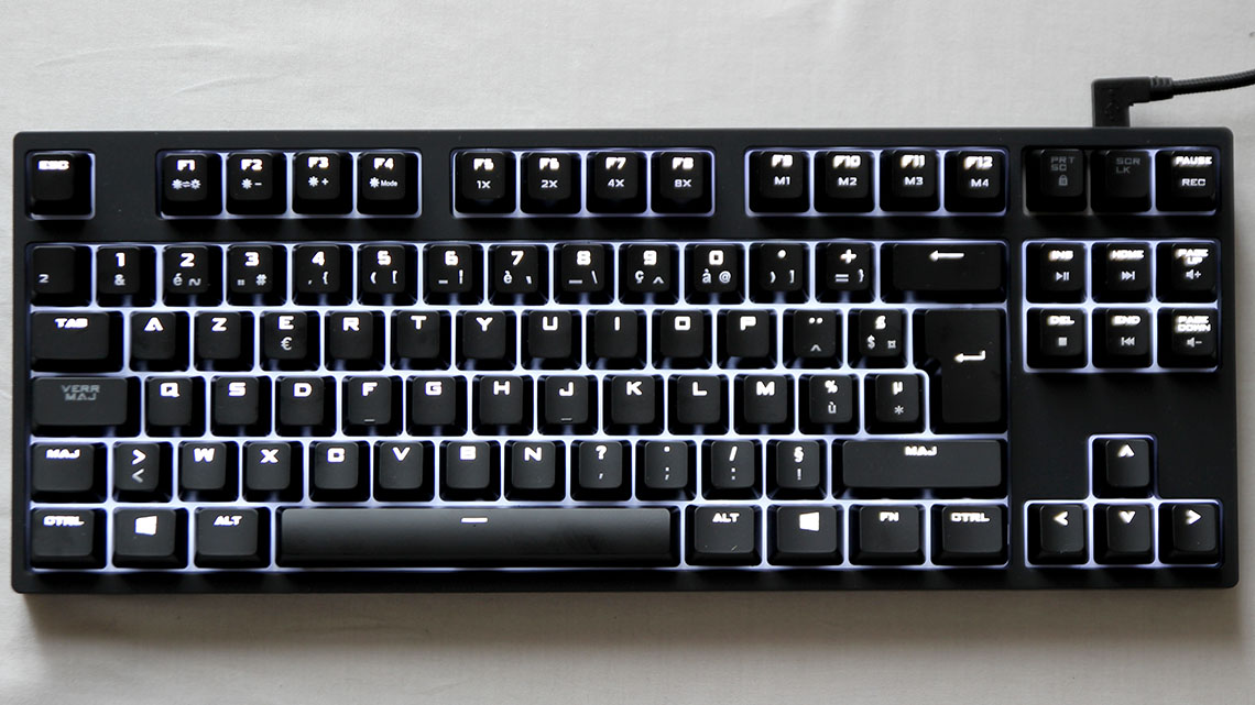 Test du clavier Cooler Master CMSTORM Quick Fire Rapid-i (2)